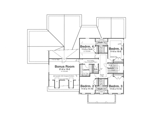 Second Floor image of DRESDEN House Plan